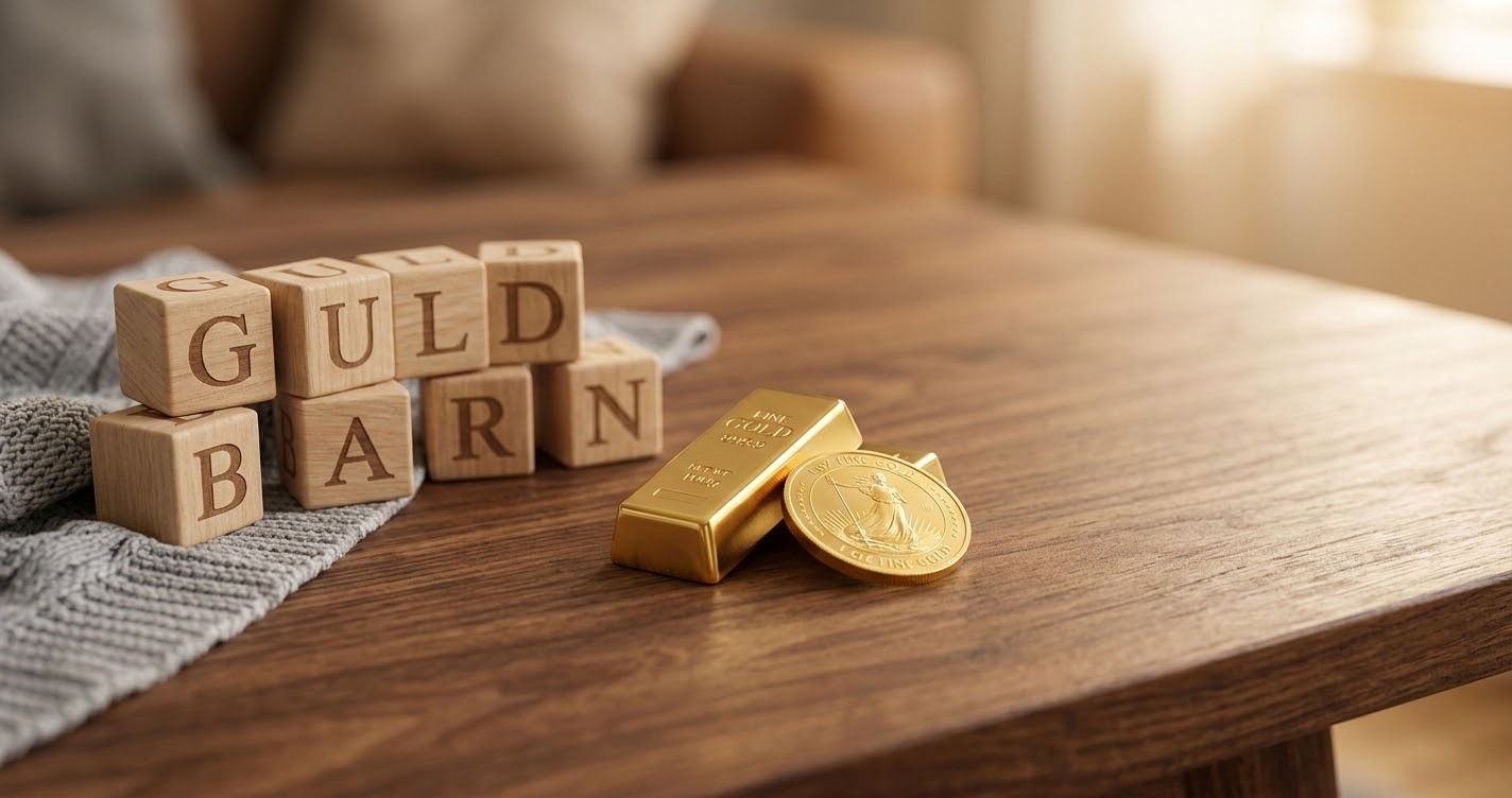 Spara i guld till barn och barnbarn - en långsiktig gåva